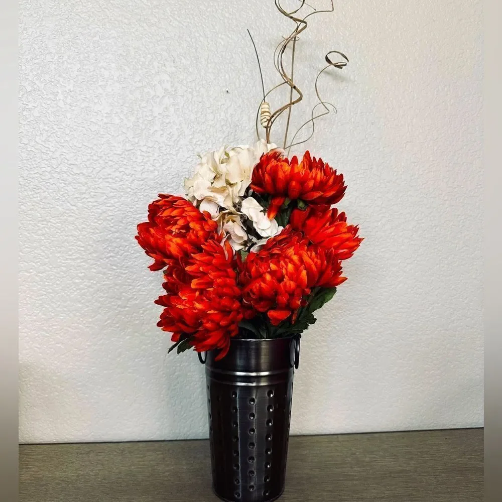 Fall Autumn Floral Centerpiece Arrangement